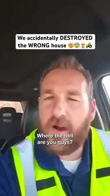 Cover for When the demolition team takes out the wrong house! 😱🏚️ #DemolitionFail #ConstructionBlunder #Oops