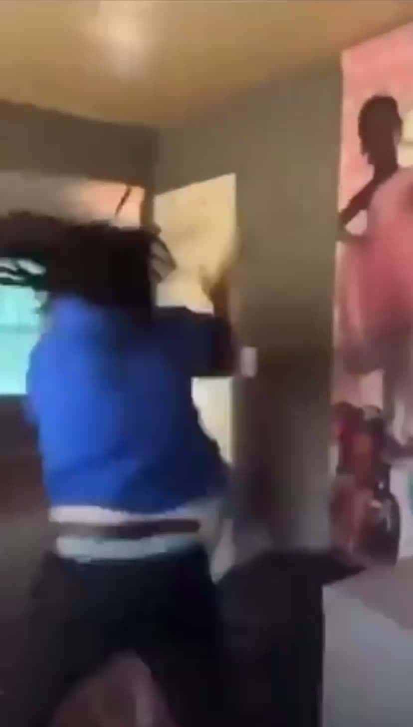Cover for He was trying to show off his girlfriend beat his ass 😳♨️