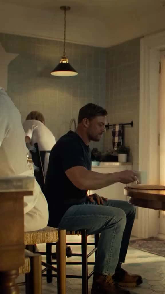 Cover for Trouble has a way of finding him. Check out the trailer for REACHER Season  strea 09734 #trend