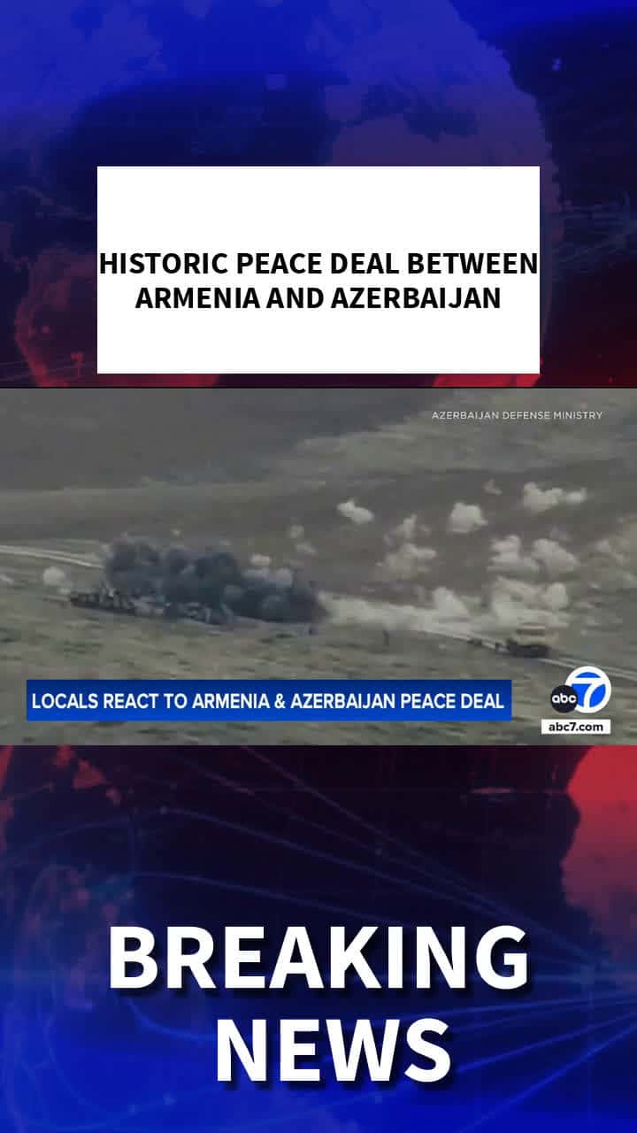 Cover for AI video: Armenia and Azerbaijan Sign Historic Peace Agreement #ArmeniaPeace #AzerbaijanPeace #PeaceAccord #GlobalAffairs #ai