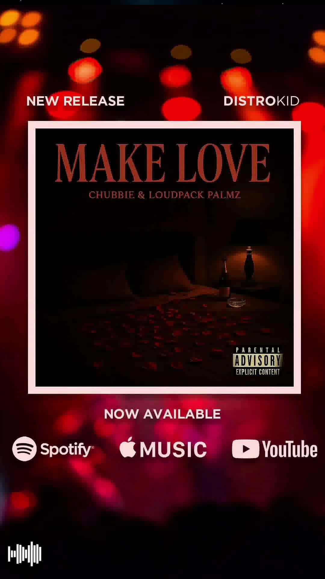 Cover for New Music Alert. Slow Jam of the Summer. Loudpack Palmz "Make Love" on all platforms#viral #love #loudpackpalmz #palmzthegreat #spotify #youtube #follow 