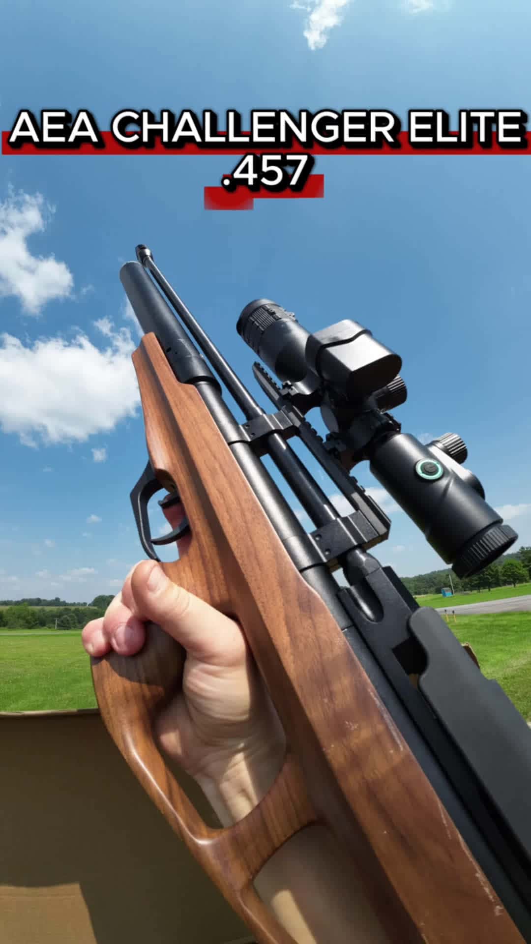 Cover for Aea challenger Elite .457 big bore