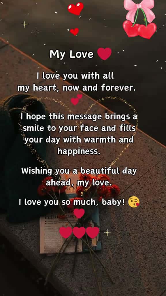 Cover for I love you with all my heart now and forever mylove fyp iloveyou lover couple 52415 #nicevideo