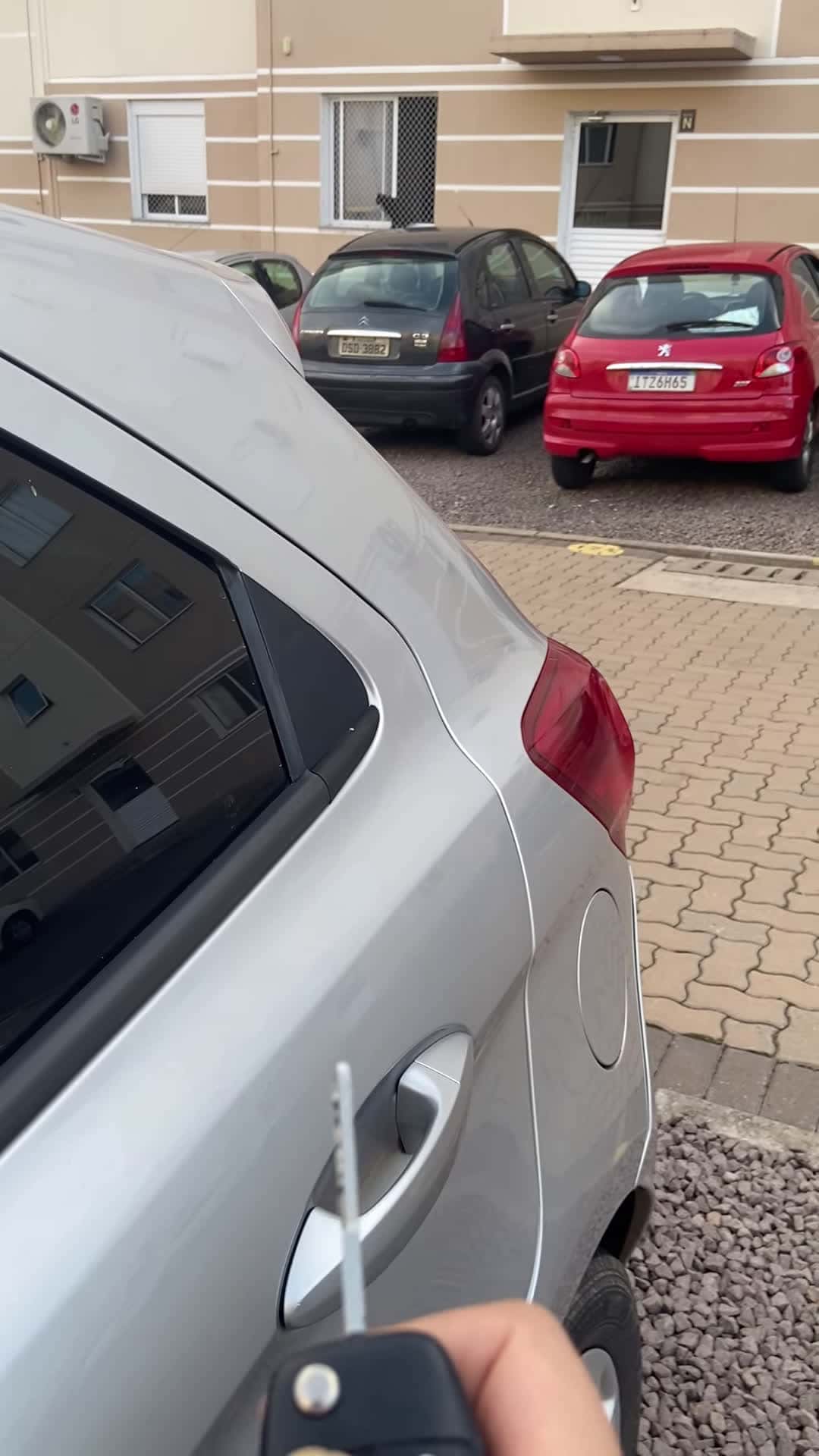 Cover for #CaughtOnCamera Cat Recognizes Owners Car Alarm and Gets Excited.
