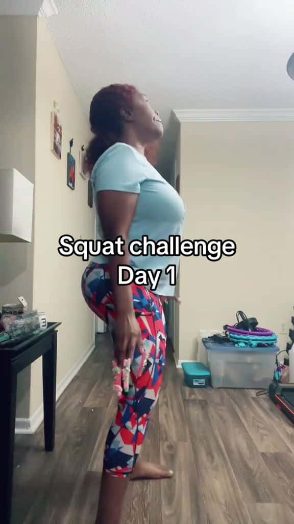 Cover for Squat challenge day 1 #squatchallenge  created by Erinharri54 with Juls Bañez’s original sound - Juls Bañez