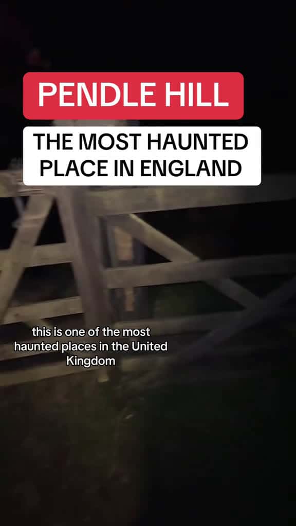 Cover for Would YOU visit PENDLE HILL Let me know below  haunted paranormal ghost hauntedti 67326 #us
