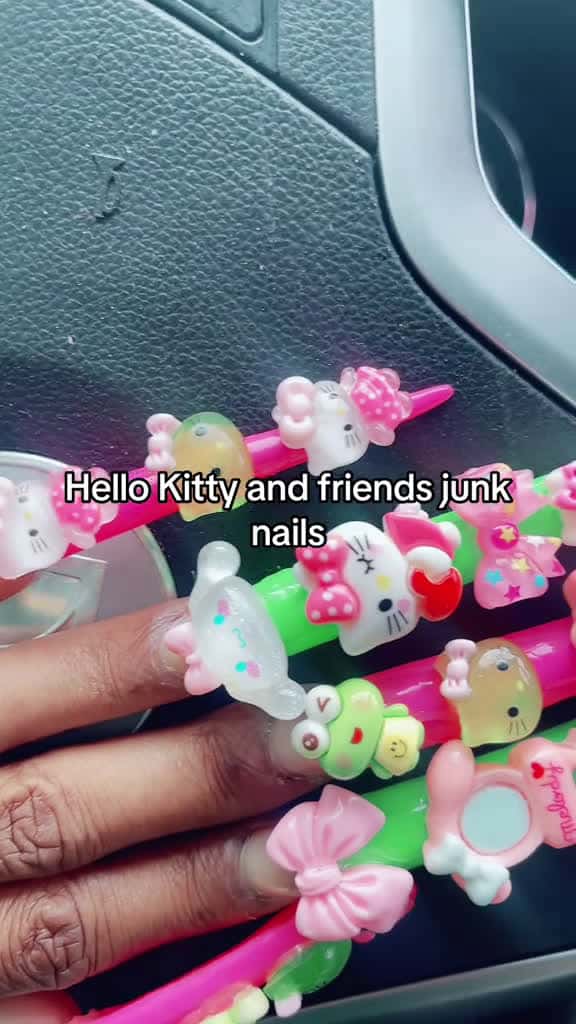 Cover for Hello Kitty and friends junk nails #junknails #hellokitty #hellokittylover #hellokittyandfriends  created by Erinharri54 with Above & Beyond & Zoë Johnston’s Ride At Dawn