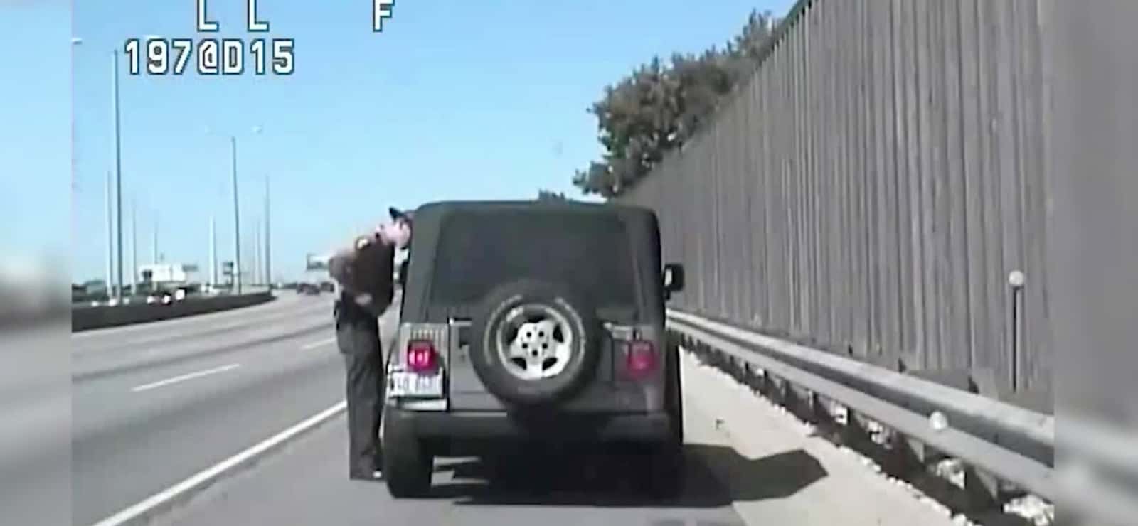 Cover for Cop gets hit by car…  #viral  #scoopz  #fyp  #trending  #caughtoncamera