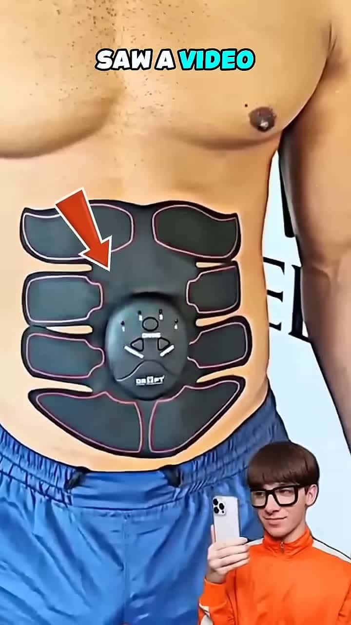 Cover for machine that can give you abs in 24 hours
