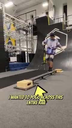 Cover for CRAZY POGO STICK CHALLENGE AT MOTIVE School of Movement