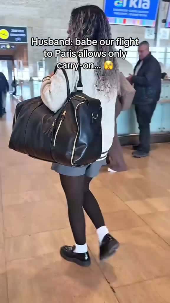 Cover for I SAVED so much money with this carry on       dufflebag  luggage  bags  travelbag  girlythings  travelhacks  tiktoktravel  traveltips  travel  carryon  travelbags   49470 #Scoopz #LifeDrama #FavMovieClip #CaughtOnCamera