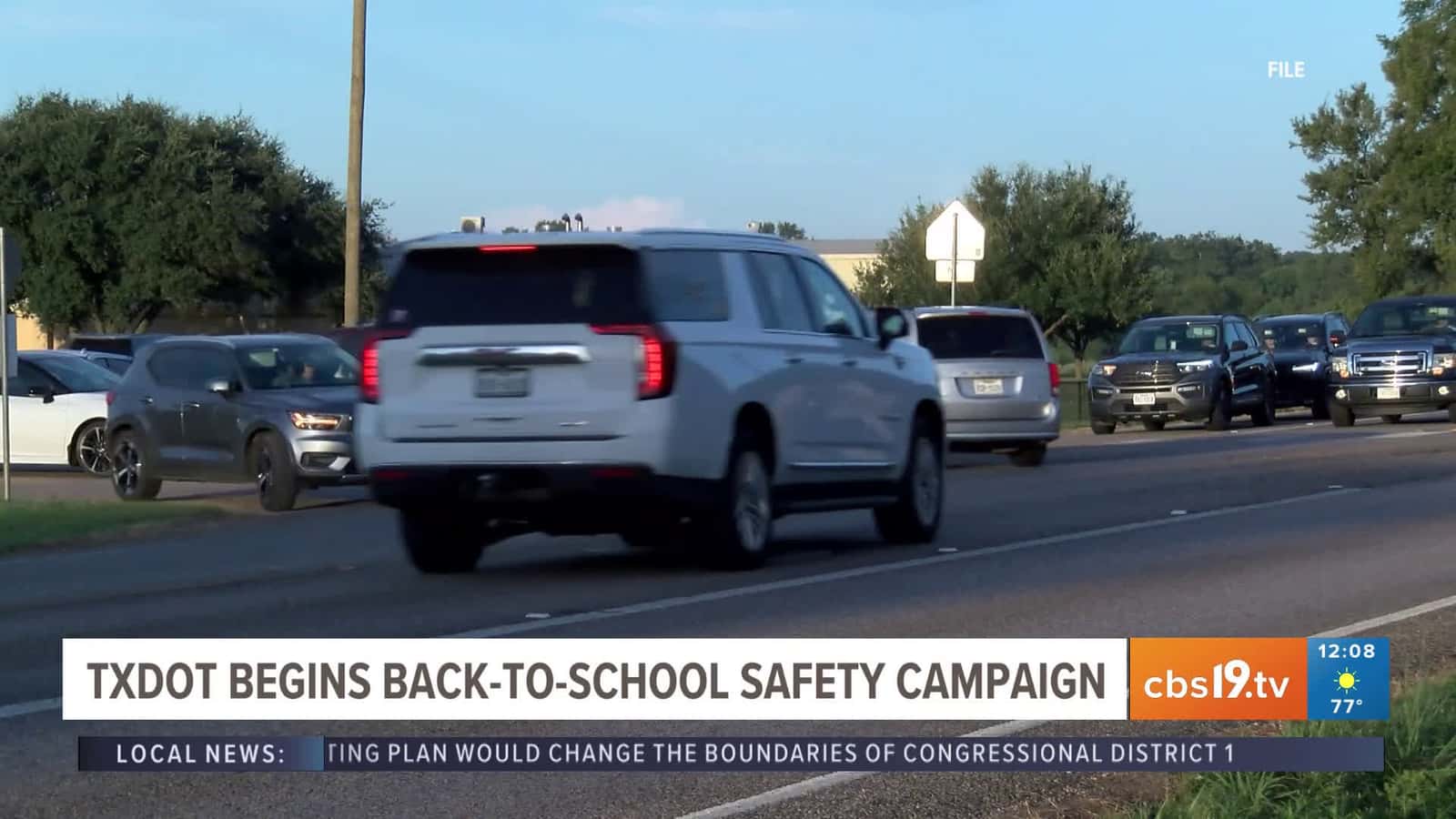 Cover for TxDOT begins back-to-school safety campaign