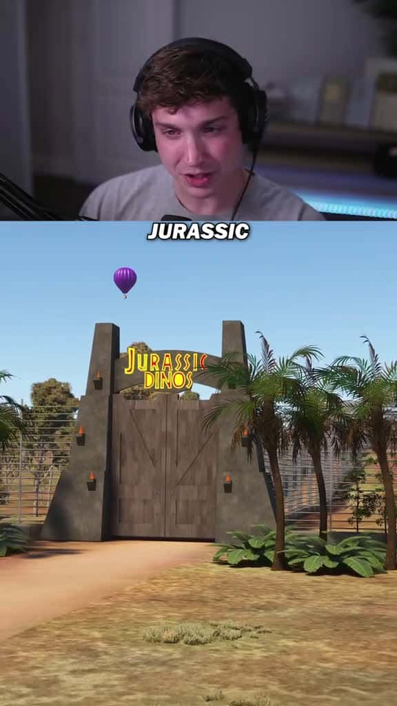 Cover for Aerial Adventure: Jurassic Park in Flight Simulator!
