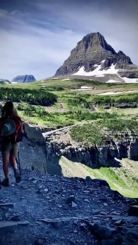 Cover for Way up GlacierNationalPark fyp travel foryou xycbca UmbrellaChallenge 87429 #trending
