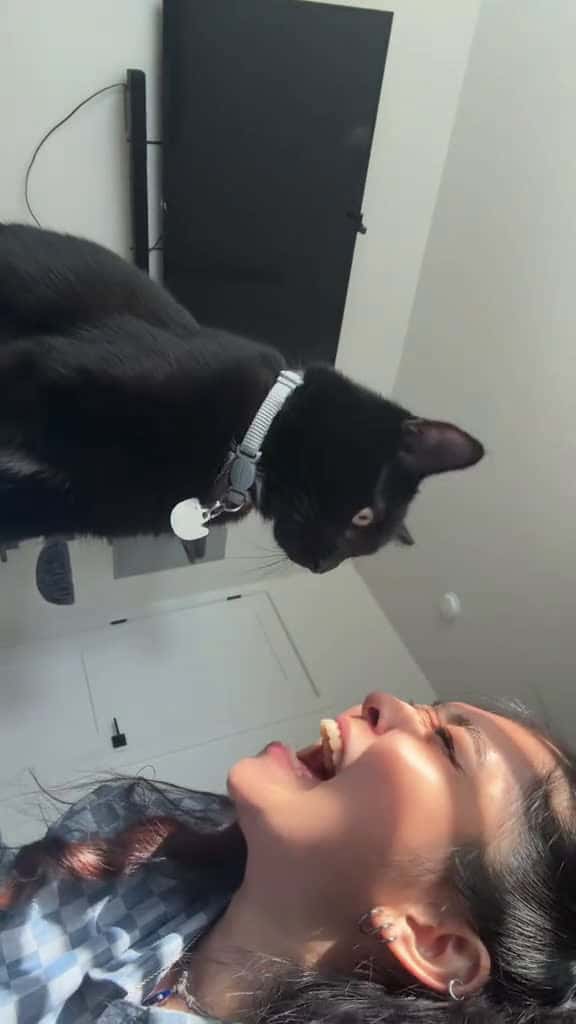 Cover for I tried this to mumu, his reaction is priceless LMAOAOAOAOAO #katkatmanimtim