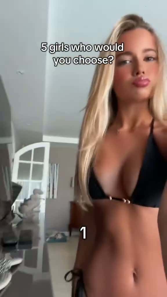 Cover for Who would you choose ? #girl #beautiful #blonde