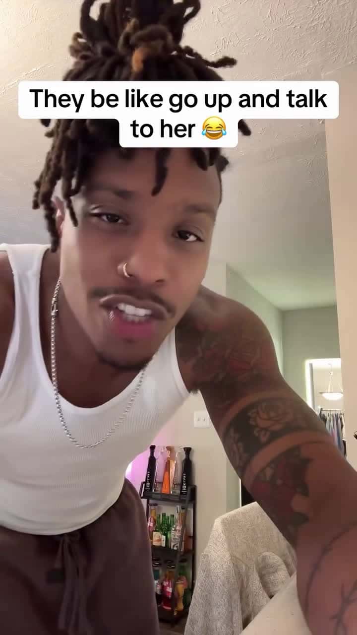 Cover for Why don't you go up and talk to her instead bro 🥹