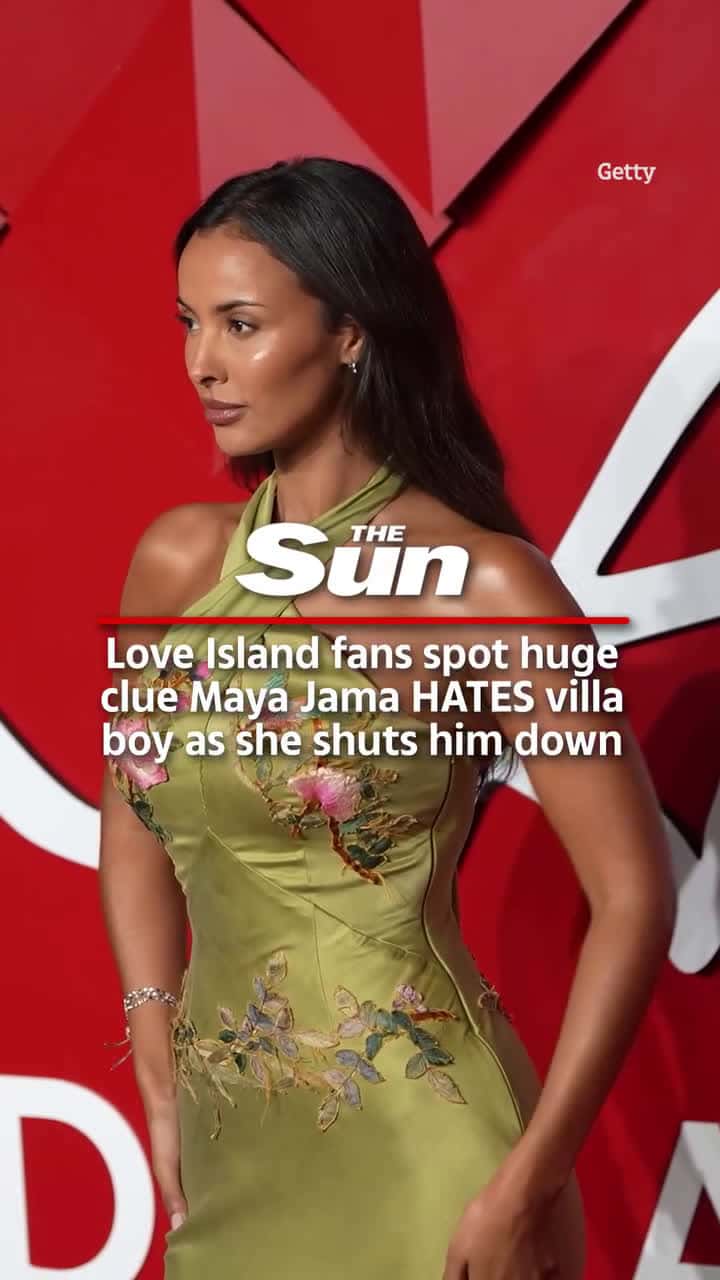Cover for Love Island fans spot huge clue Maya Jama hates villa boy as she shuts him down
