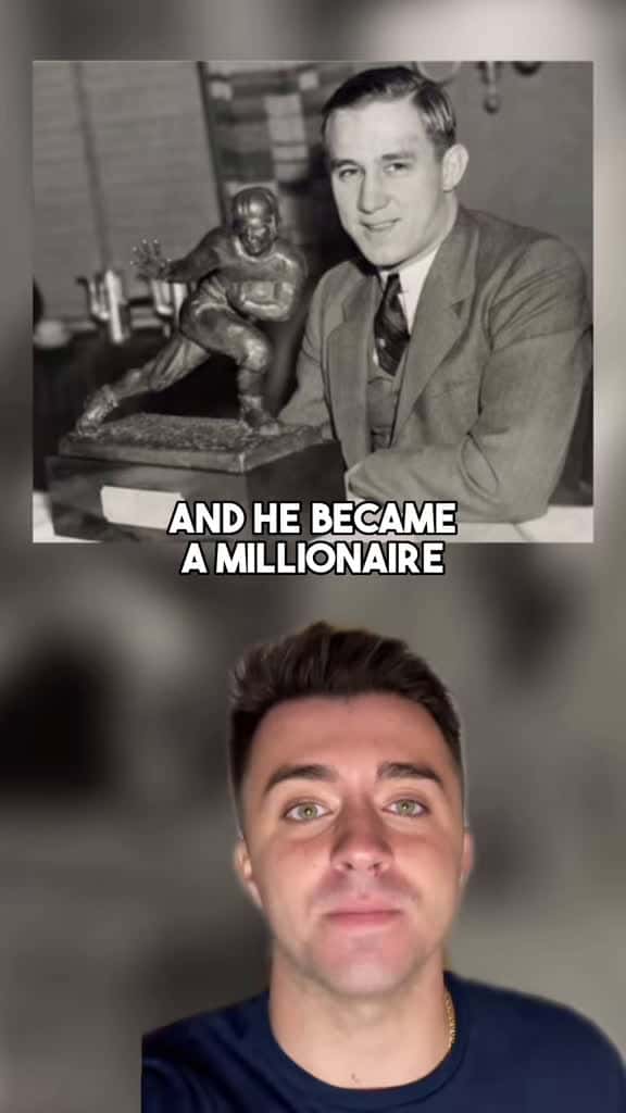 Cover for The FIRST Heisman winner turned down the NFL—history you won't believe 🤯 #Heisman #NFL #CollegeFootball #History #JayBerwanger