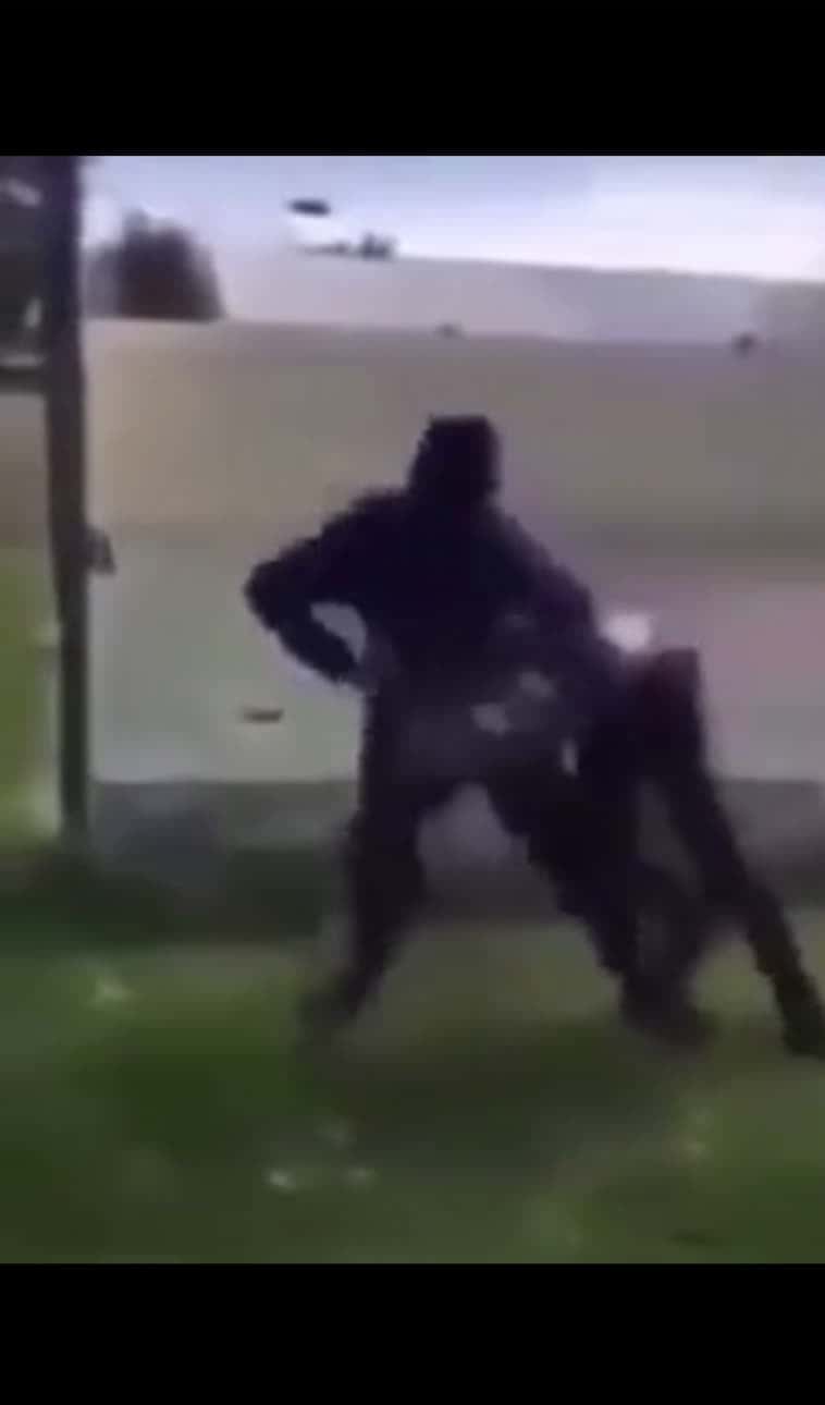 Cover for #FirstVideoChallenge bro gets kicked to sleep in front of his child