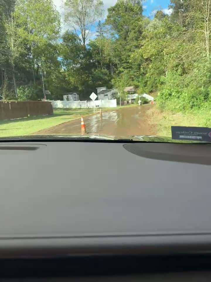 Cover for Fast clearing of debris today. What a great community