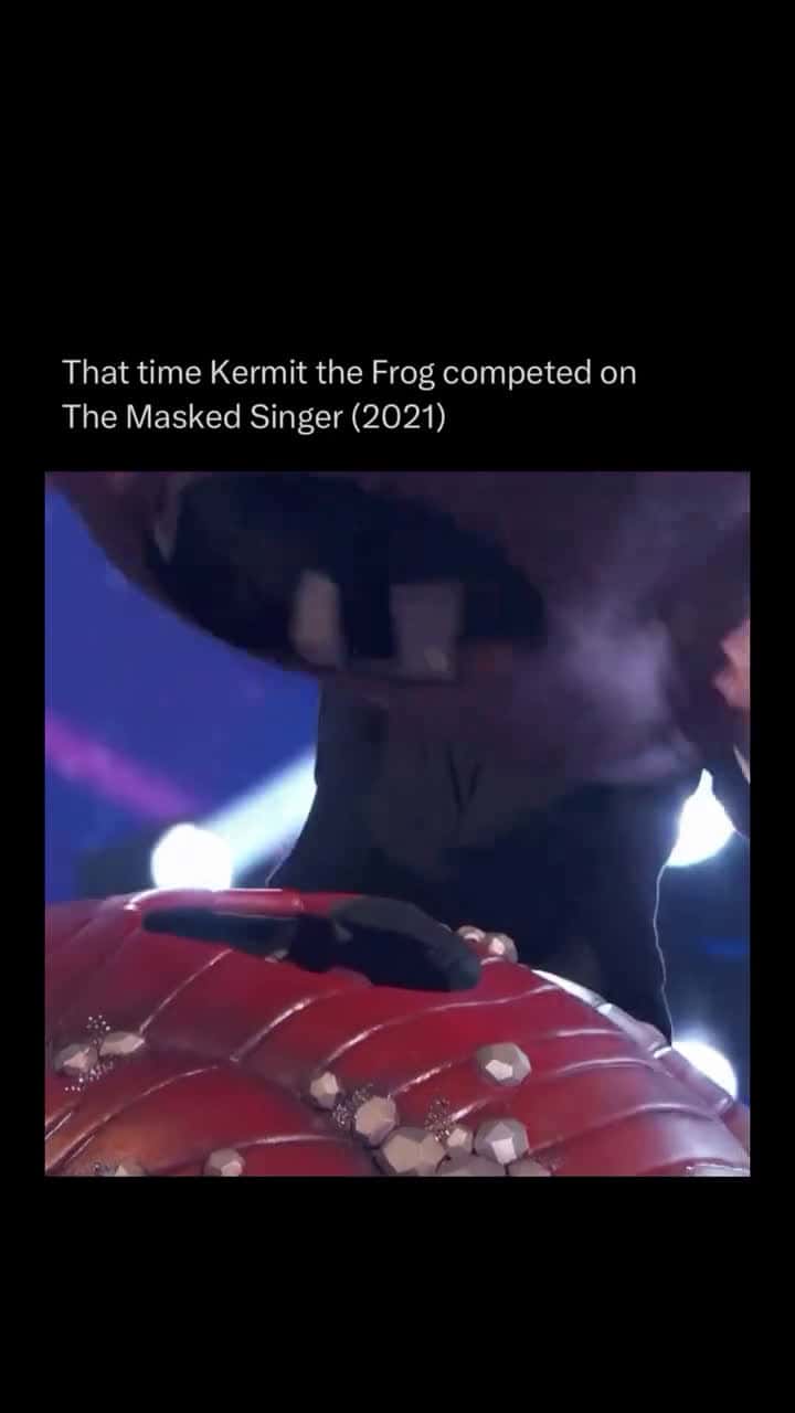Cover for #FirstVideoChallenge Kermit the Frog competed on the season 5 premiere of The Masked Singer in March 2021. He sang Hall & Oates You Make My Dreams but was the first celebrity unmasked. Kermits puppeteer, Matt Vogel, was inside the cost