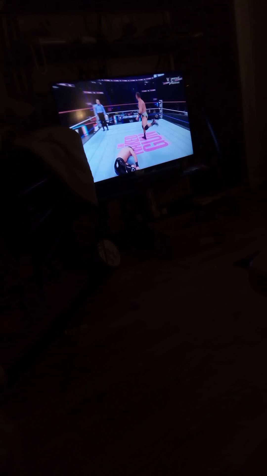 Cover for la knight beating up rollins 