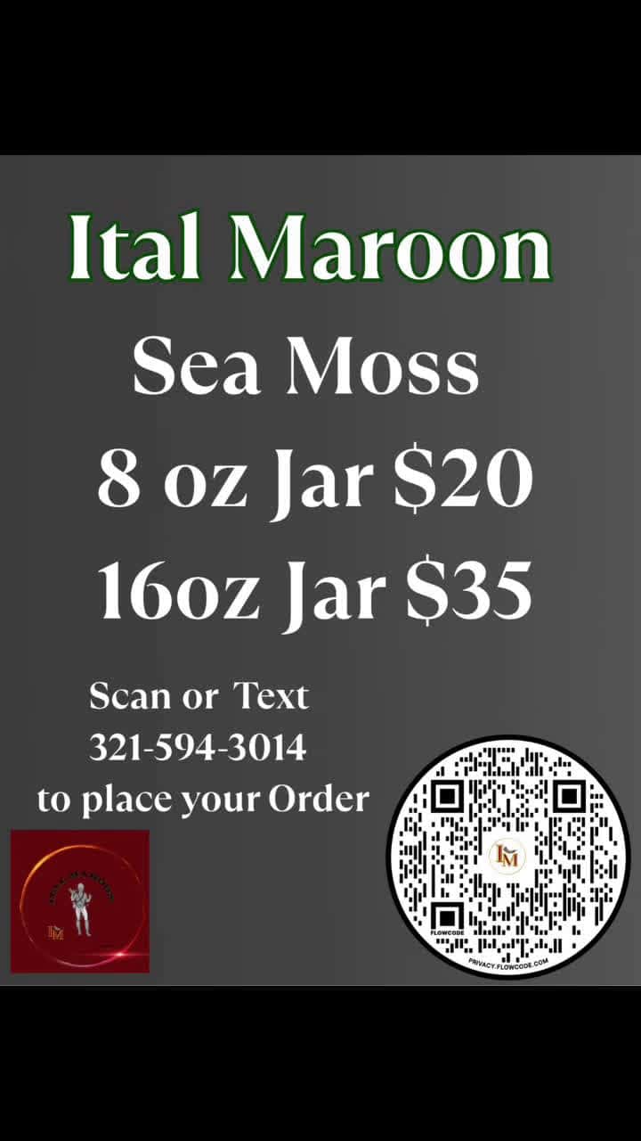 Cover for #seamoss  #health