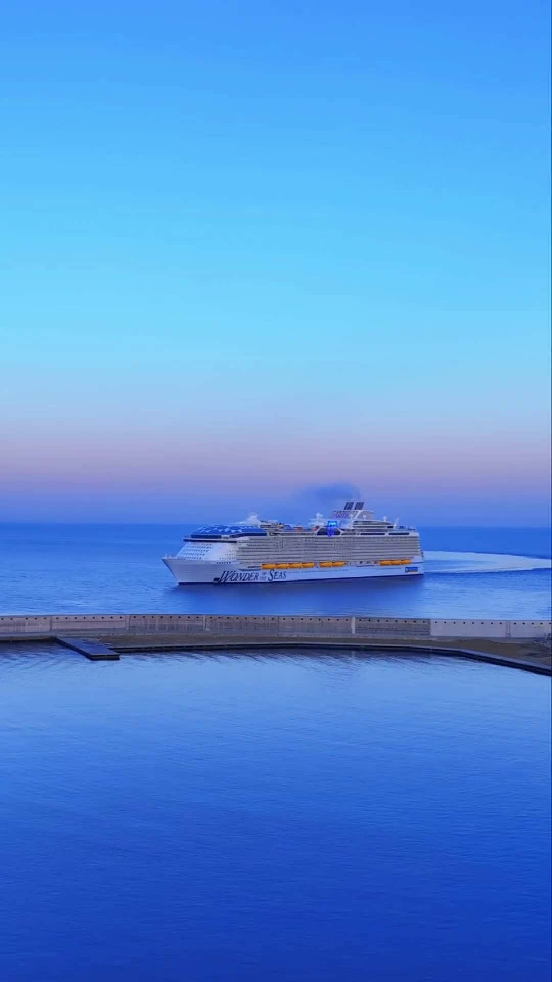 Cover for Wonder Of The Seas Civitavecchia crocieristacom francescotricomi drone fpv wonderoftheseas royalcaribbean royalcaribbeaninternational royalcari
