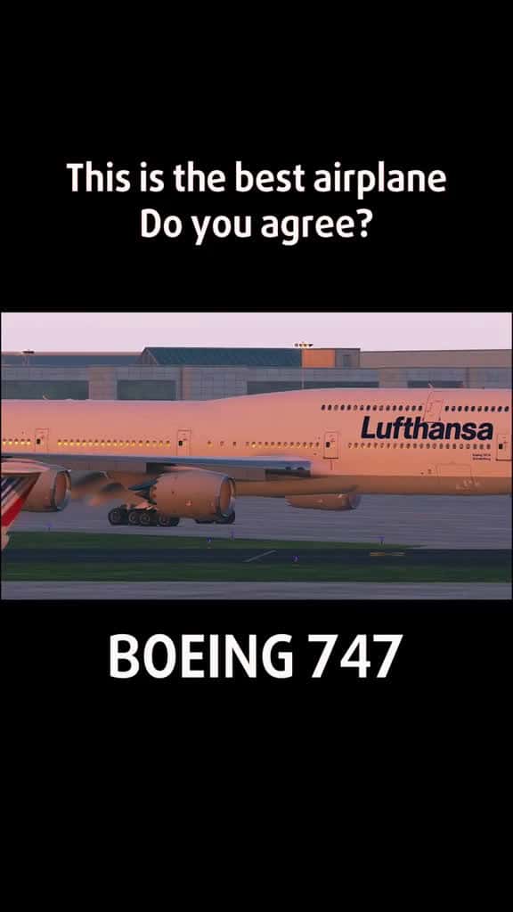 Cover for This Boeing 747 is the best palne ever built. What is your pick airplane boeing7478 boeing 36494 #trending