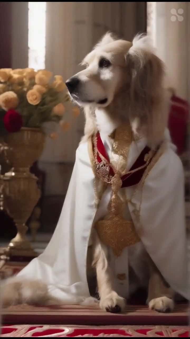 Cover for AI Dog Wearing Clothes - Adorable & Stylish! Who needs humans? #AICute#DogStyle#PetLovers#AI-generated#FunnyDog