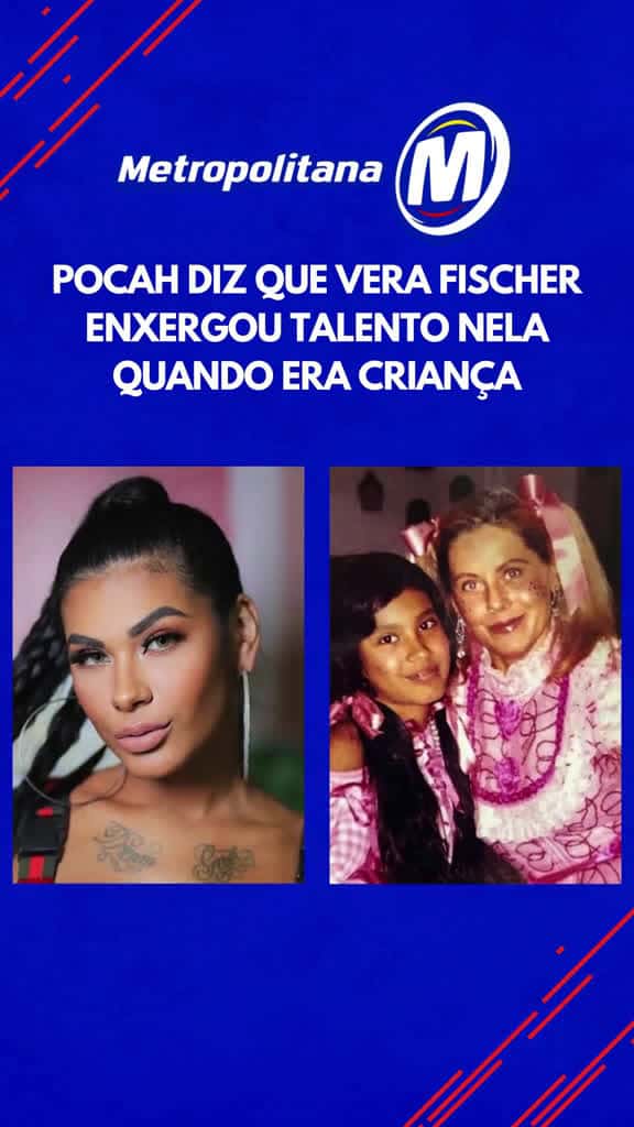 Cover for Pocah revelou que recebeu incentivo de Vera Fischer ainda na infncia quando sua m 03333 #trending