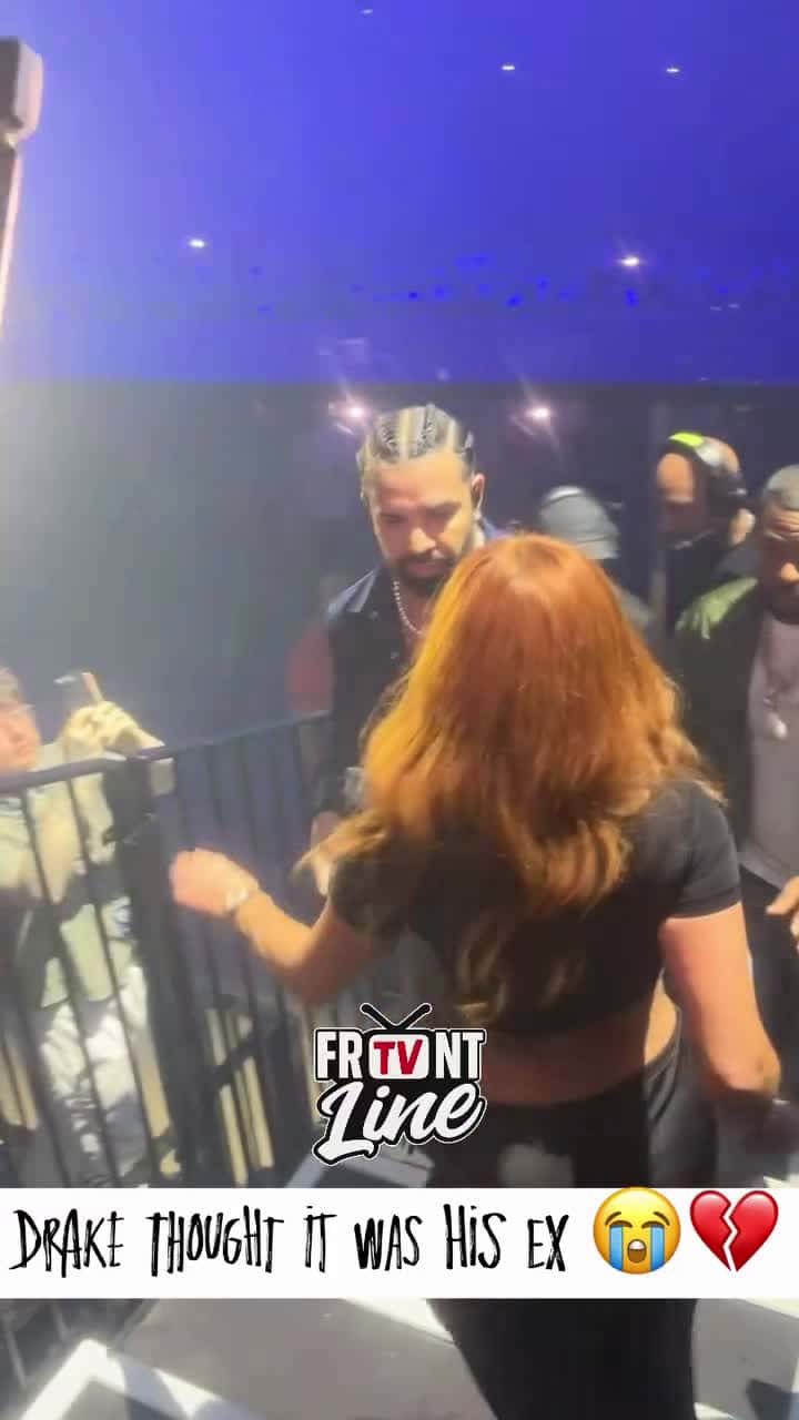 Cover for Drake thought he saw his ex while performing