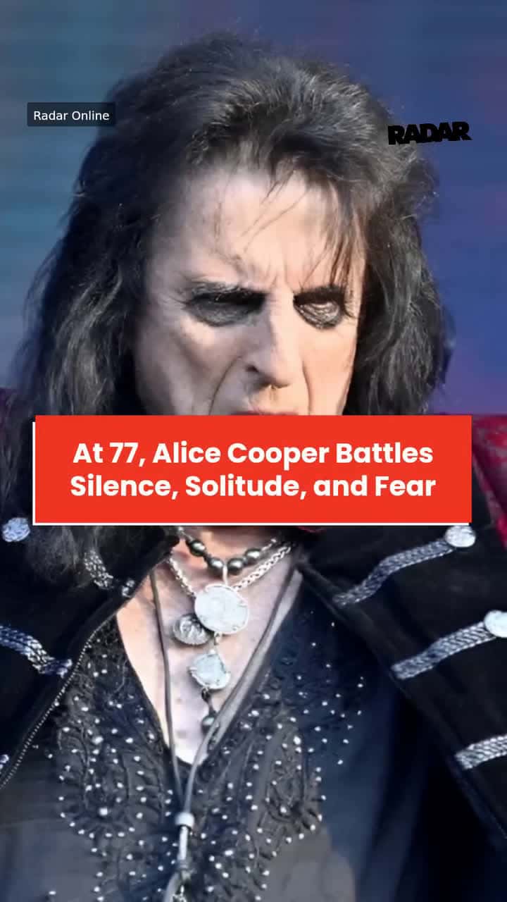 Cover for Alice Cooper has slithered around with snakes and soaked himself in stage blood for around 50 years.Now RadarOnline.com can reveal the rocker has finally owned up to the fact life on the road aged 77 has taken its toll. Link i...