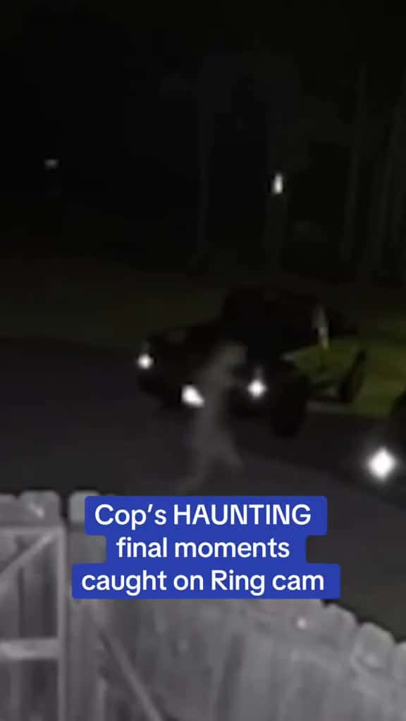 Cover for Cop's HAUNTING final moments caught on Ring cam
