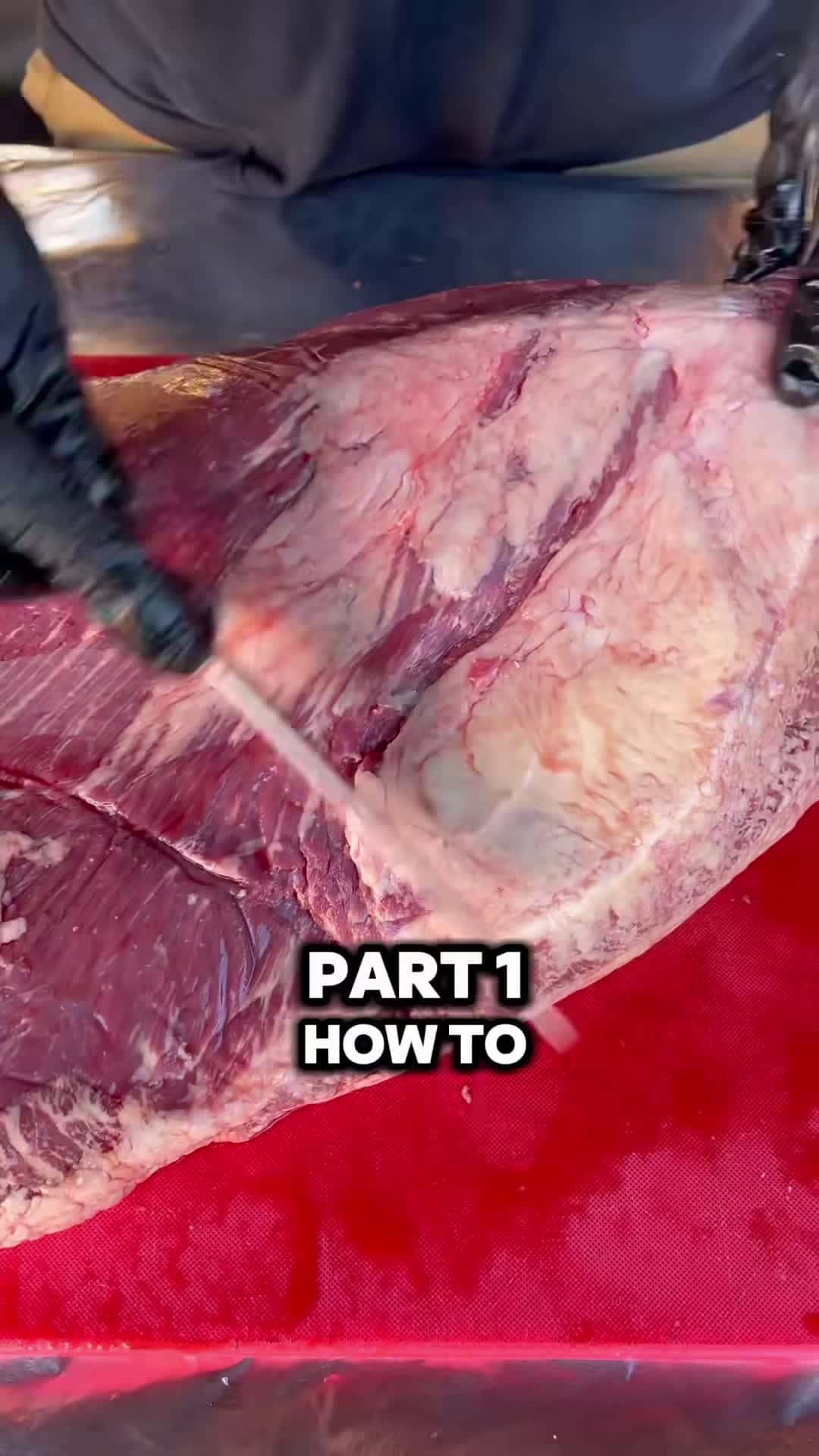 Cover for #OddlySatisfying Brisket Trim for Burnt Ends