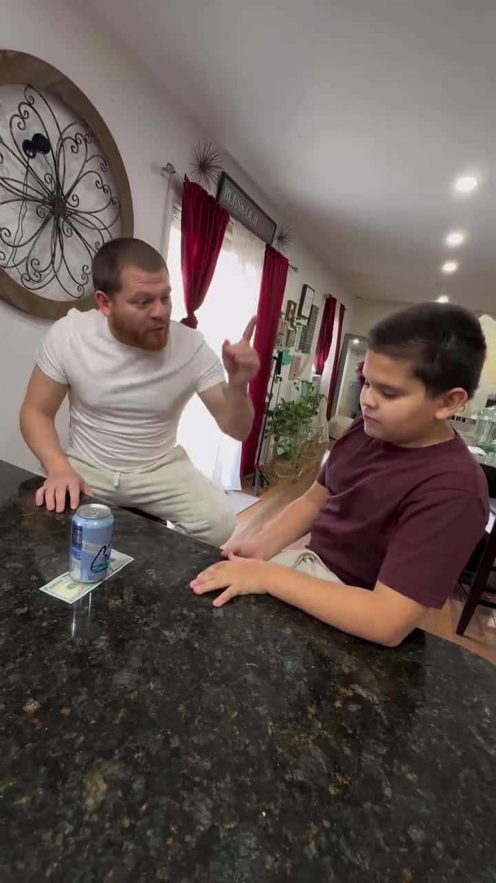 Cover for Can't believe father fooled by son😂😂