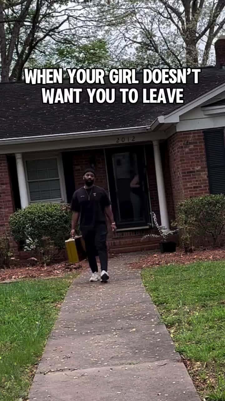 Cover for When she never want you to leave 😂😂