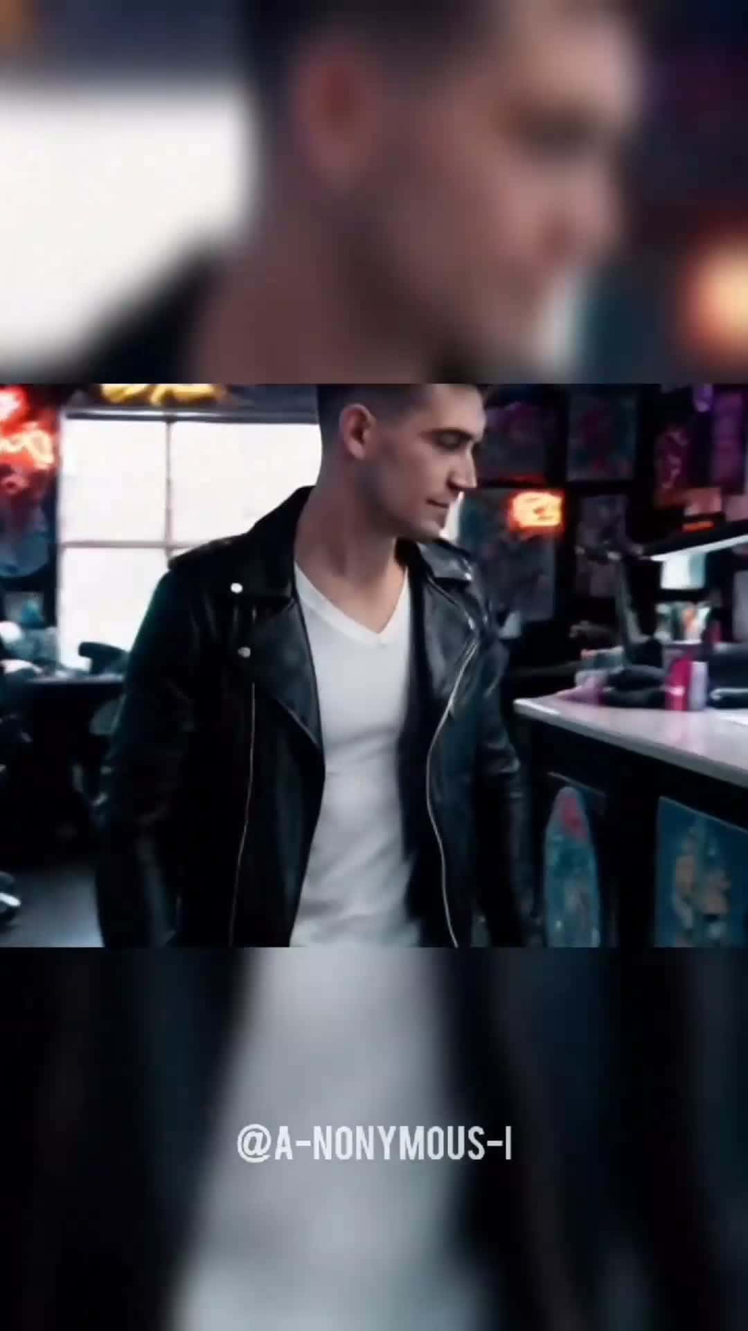 Cover for Guy walks into a tattoo parlor, ready to risk it ALL 😎 #gothchick #tattooshop #pickupline #veo3 #ai  