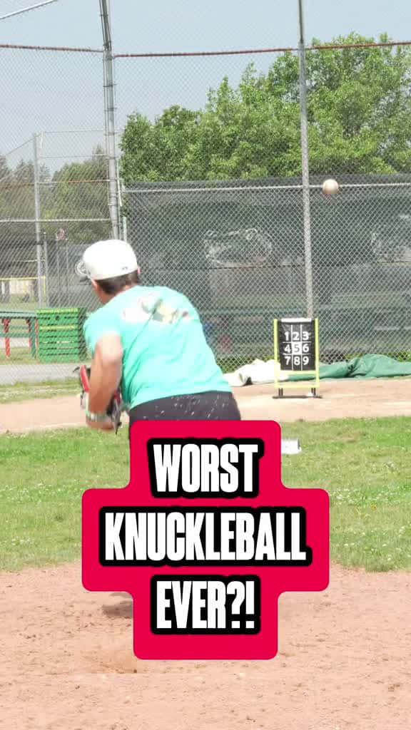 Cover for Easily the Worst Knuckleball of All Time... #baseball #elite #mlb #d1 #knuckleball #challenge #0rpm created by 60eraguy with 60eraguy’s original sound - 60eraguy
