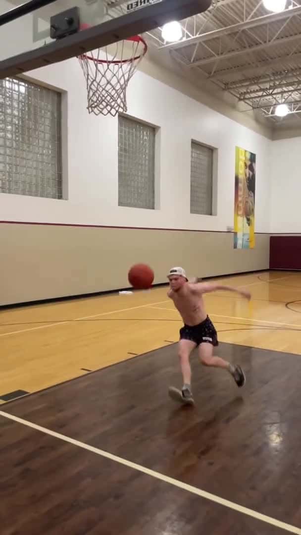Cover for T Jass Does A WINDMILL DUNK For The First Time