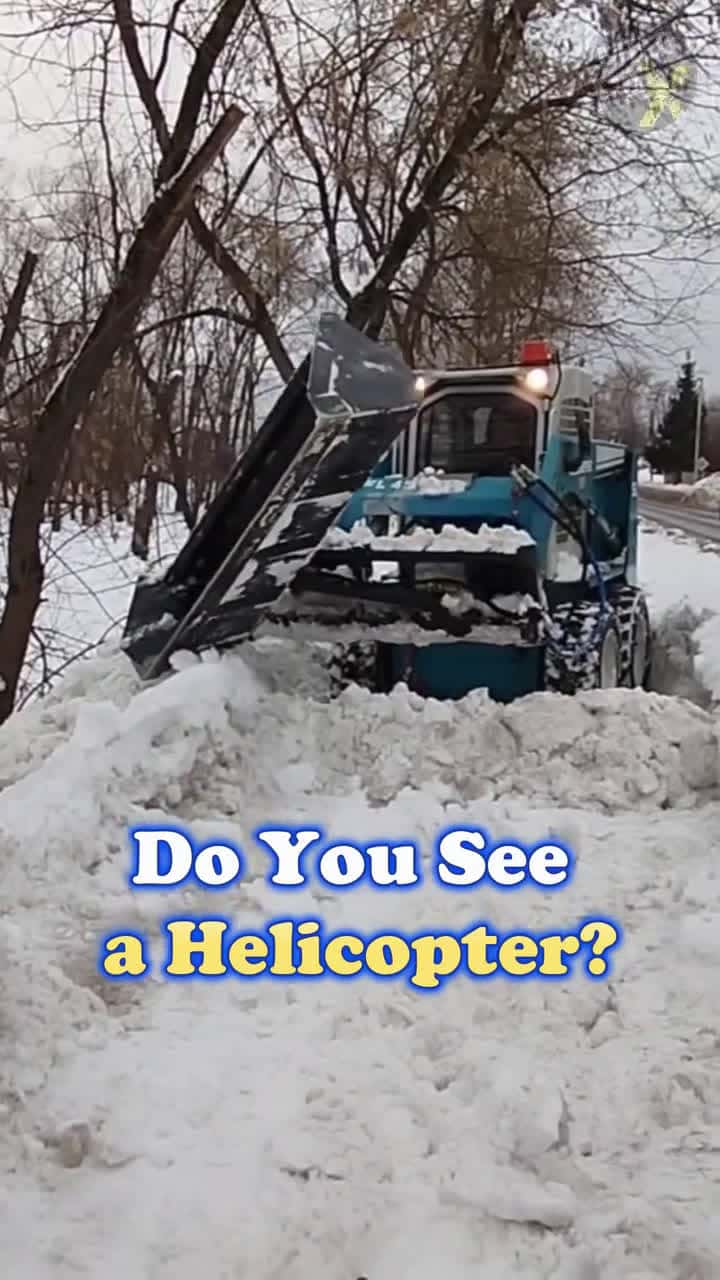 Cover for Ever Seen a Snow Plow with a 90 - Degree Rotating Bucket