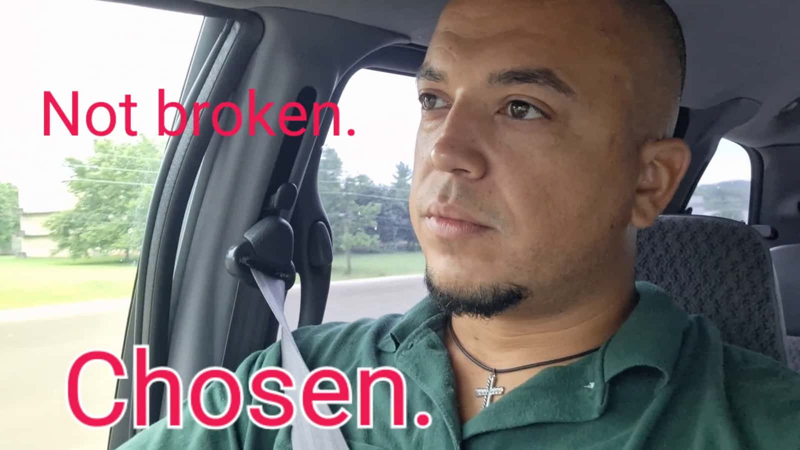 Cover for Youre not broken, youre Chosen.  #stkyle #thephoenixknight #jesus #jesuslovesyou #demonslayer #chosen 