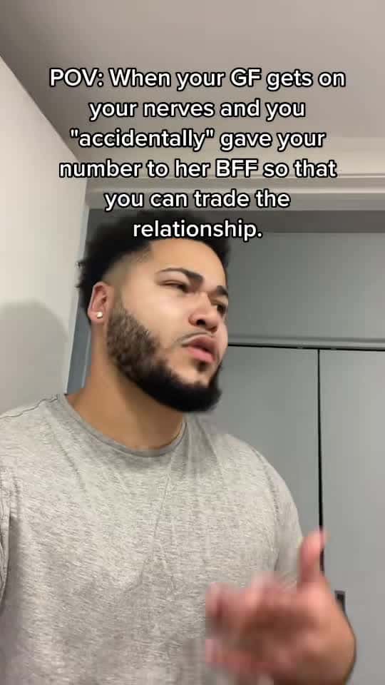 Cover for Shes much funnier, too. 😆 #fyp #pov #relationship #bffgoals  #relatable #fypシ