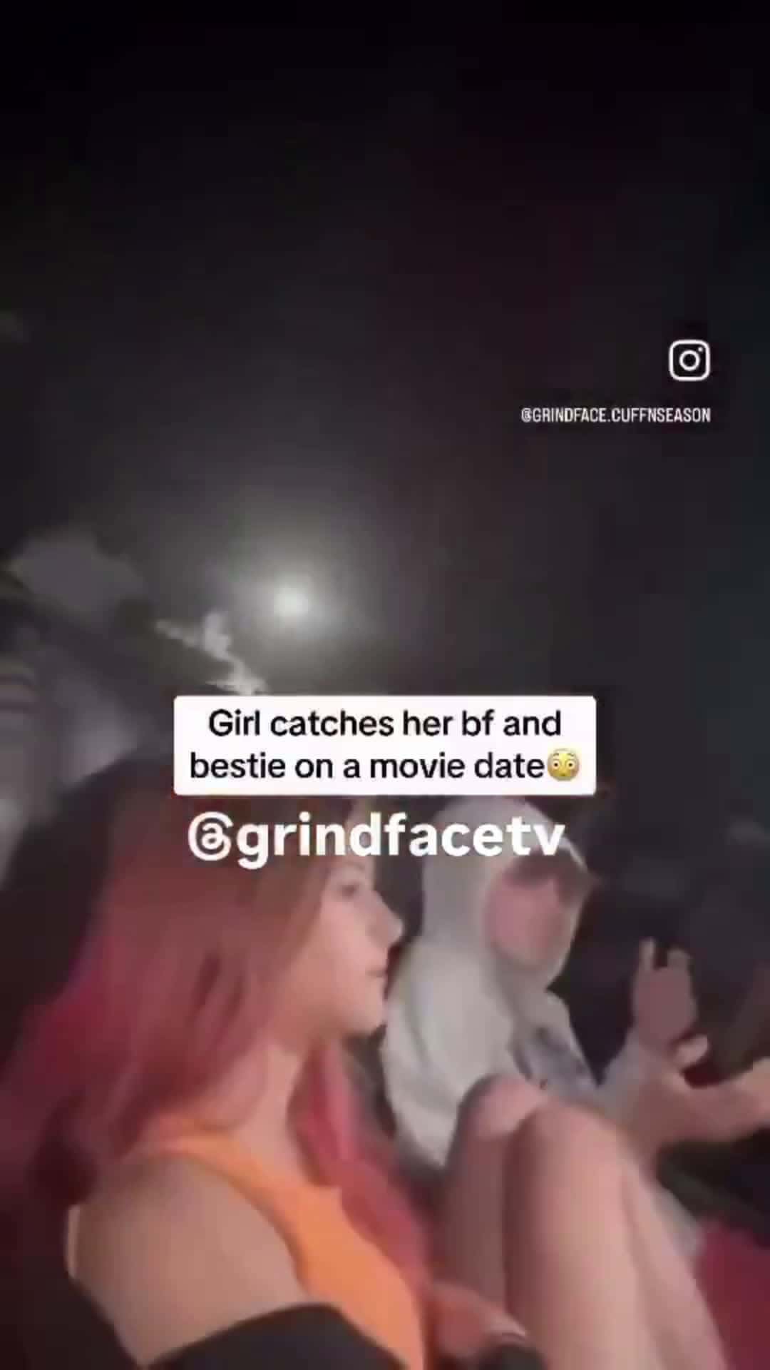 Cover for #cheatingcaught Girl crashes out after catching her boyfriend and bestie on a movie date #publicfreakout #favmovieclip #fyp #reallifedrama #drama 