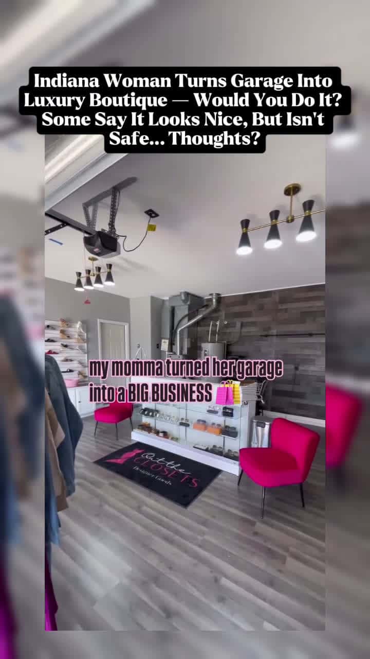Cover for Indiana woman opens up boutique in her garage. #fyp #viral #spikedteatalk 