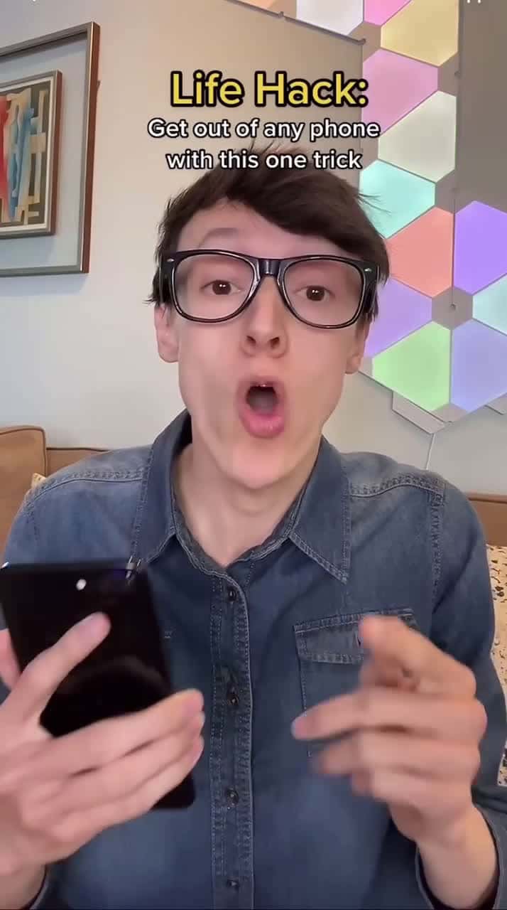 Cover for Life Hack Phone Calls shorts themanniishowcom