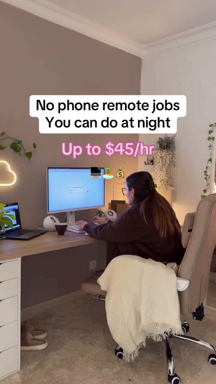 Cover for No calls. No crazy hours.Just jobs you can do at home in pajamas for a little extra income.📌Save this list & follow for more1. Captioning - Caption.Max2. English Tutor - Tutor.com3. Netflix Reviewer - MovieReviewer.org4. Proofreader - Scribendi5. Sell Photos - Foap💬Want my personal starter guide?Drop SEND + follow so I can DM it to you💌