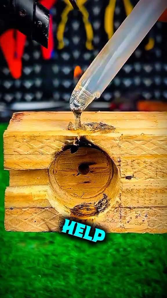 Cover for The function of hot glue that can help you #diy #tools #tips #reels #construction #viral  created by David Solution Fan with David Solution Fan’s original sound