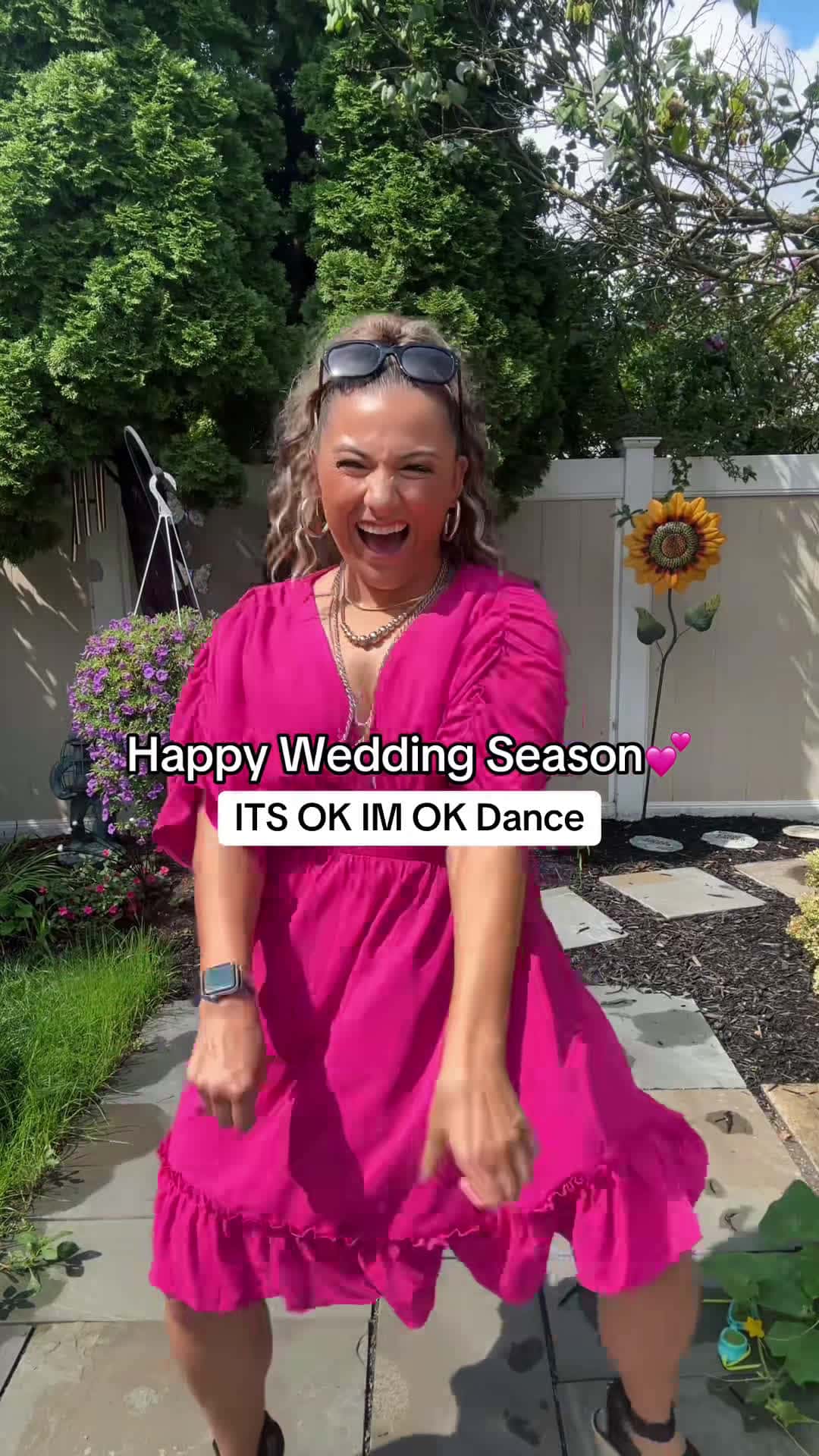 Cover for 🚨ITS OK IM OK #dancechallenge 🚨 Happy #Wedding Season💕 DC: @sharlizetrue @lilkirajc ✨ #fyp #dancingwithbritini #dancetutorial #tatemcrae